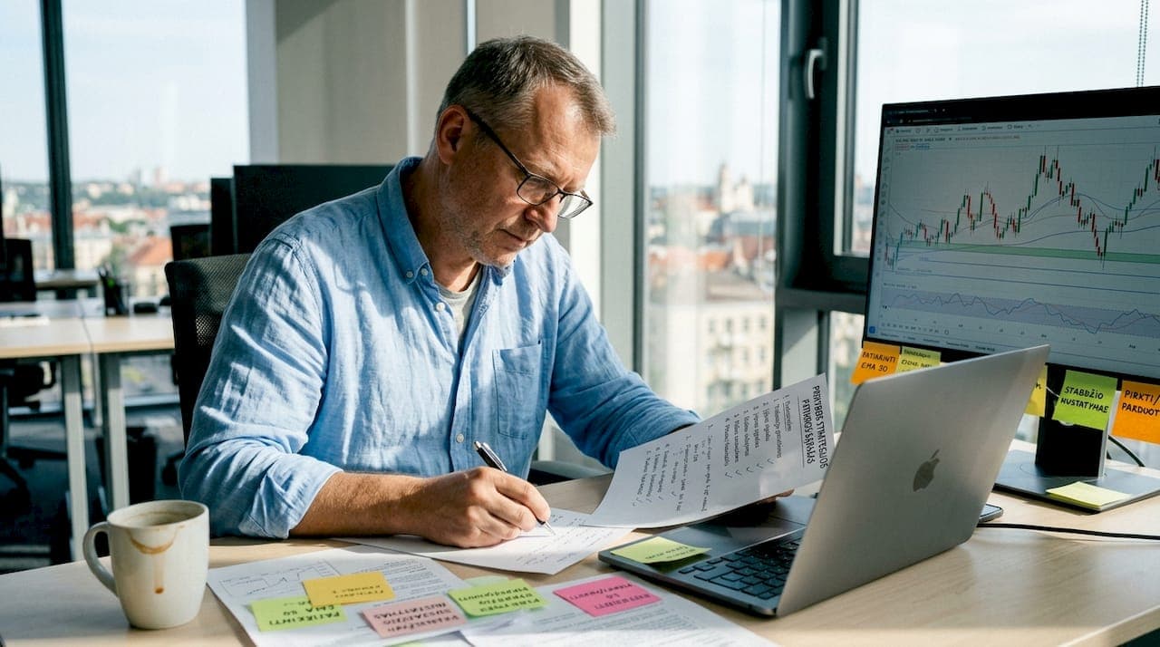 Trading strategijų žingsniai: kaip pasiekti gerų rezultatų