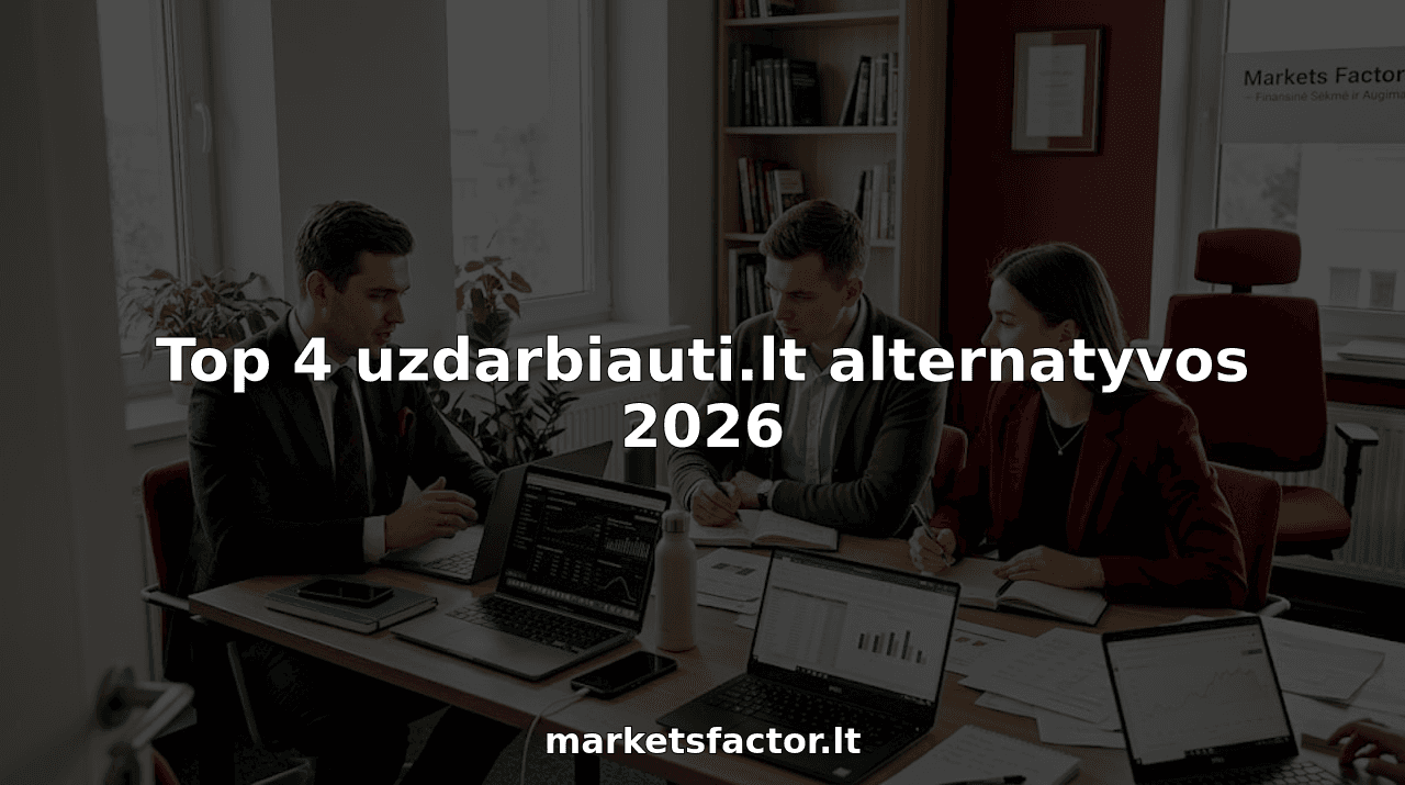Top 4 uzdarbiauti.lt alternatyvos 2026